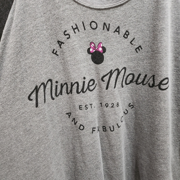 Torrid 6 EUC Minnie Mouse scoop neck sweatshirt - Picture 3 of 6